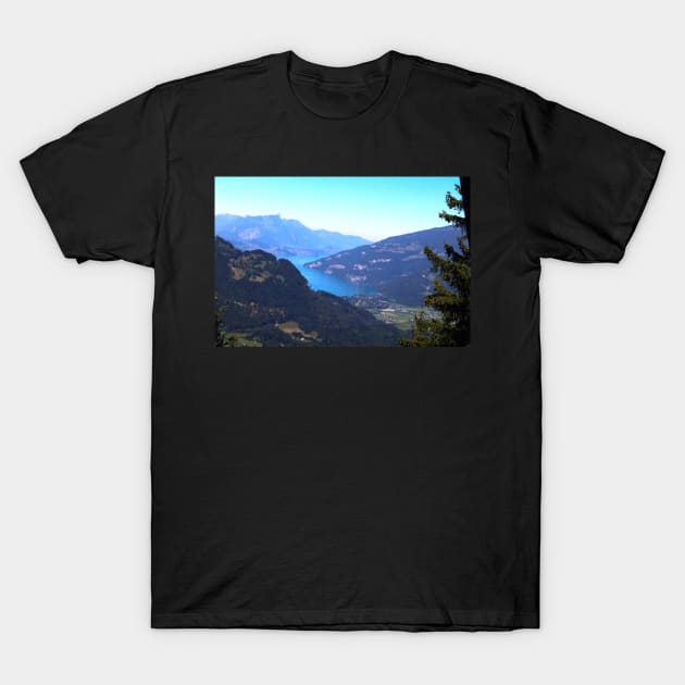 Switzerland - thunersee T-Shirt by AnimaliaArt